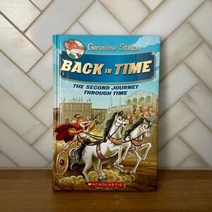 Geronimo Stilton Hardcover - Back in Time - Book 2 from Journey in Time Series